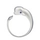 sterling silver beluga whale ring