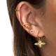 honey bee earrings