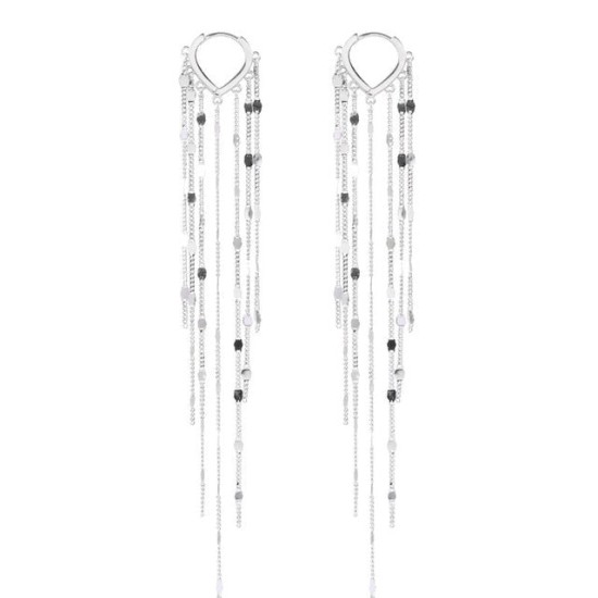 chandelier sterling silver earrings