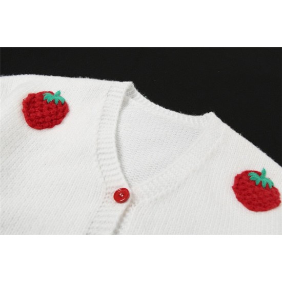 strawberry sugar knitted cardigan